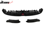 2022-2024 Civic EX/Touring/Si Sedan Gloss Rear Diffuser W/LED+Dual Tip
