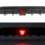 2022-2024 Honda Civic Rear Diffuser Lip W/ Corner Spats PP