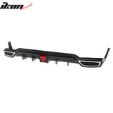 2022-2024 Honda Civic Rear Diffuser Lip W/ Corner Spats PP