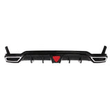 2022-2024 Honda Civic Rear Diffuser Lip W/ Corner Spats PP