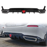 2022-2024 Honda Civic Rear Diffuser Lip W/ Corner Spats PP