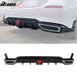 2022-2024 Honda Civic Rear Diffuser Lip W/ Corner Spats PP
