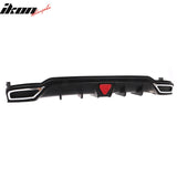 2022-2024 Honda Civic Rear Diffuser Lip W/ Corner Spats PP
