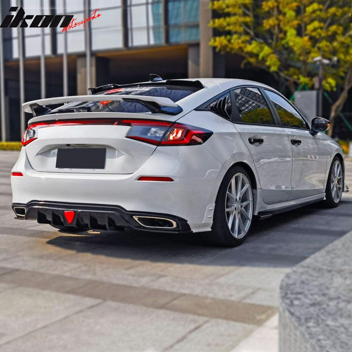 2022-2024 Honda Civic Rear Diffuser Lip Aprons PP