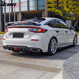 2022-2024 Honda Civic Rear Diffuser Lip Aprons PP