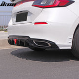 2022-2024 Honda Civic Rear Diffuser Lip Aprons PP