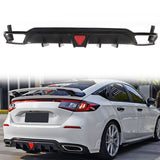 2022-2024 Honda Civic Rear Diffuser Lip Aprons PP