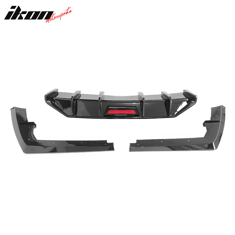 2021-2024 Hyundai Elantra 4DR Rear Bumper Diffuser PP