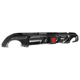 2014-2017 Infiniti Q50 LED Light Rear Bumper Diffuser PP