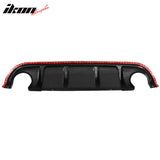 2014-2017 Infiniti Q50  Rear Bumper Diffuser Spoiler Lip  ABS Sedan