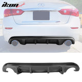 2014-2017 Infiniti Q50  Rear Bumper Diffuser Spoiler Lip  ABS Sedan