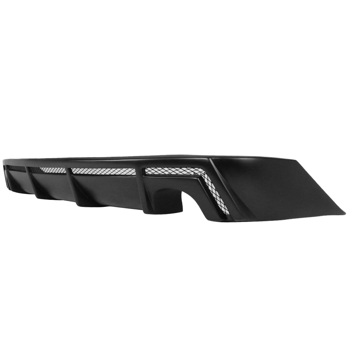 2014-2016 Lexus IS F Sport Unpainted Black Rear Bumper Diffuser PP