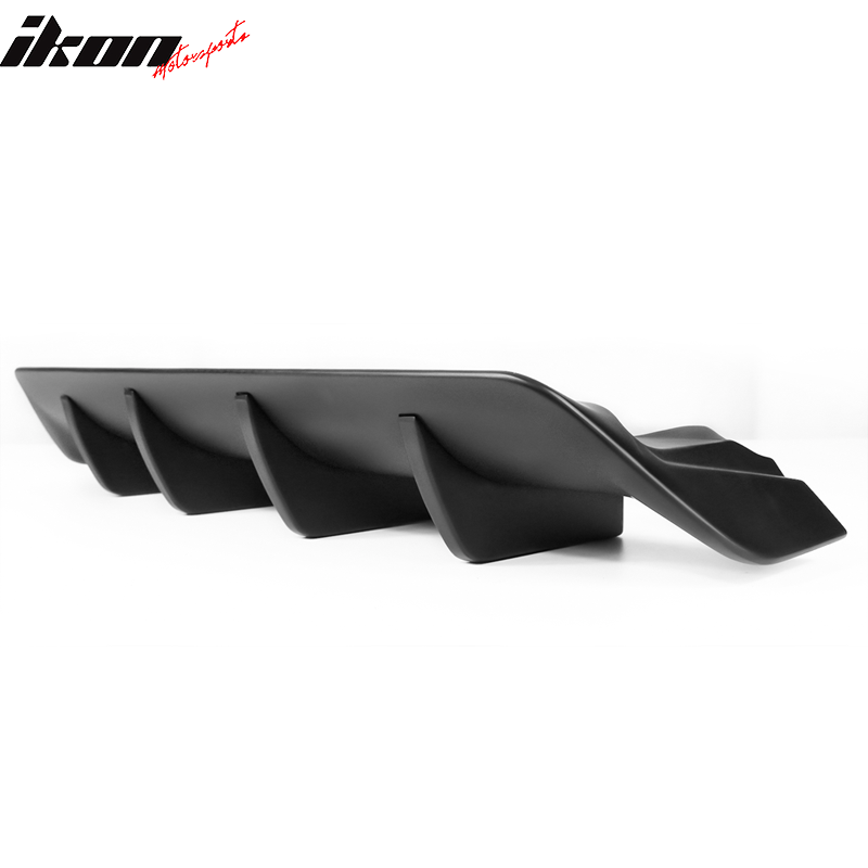 2017-2020 Lexus IS F Sport Type A Matte Black Rear Bumper Diffuser