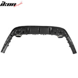 2017-2023 Benz E-Class C238 Coupe E53 Style Gloss Black Rear Diffuser PP + Exhaust Tips