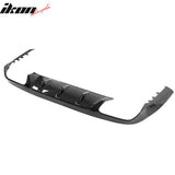 2017-2023 Benz E-Class C238 Coupe E63 Style Gloss Black Rear Diffuser PP + Exhaust Tips