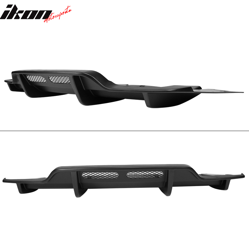 2015-2018 Benz C-Class C63 AMG PSM Matte Black Rear Bumper Diffuser
