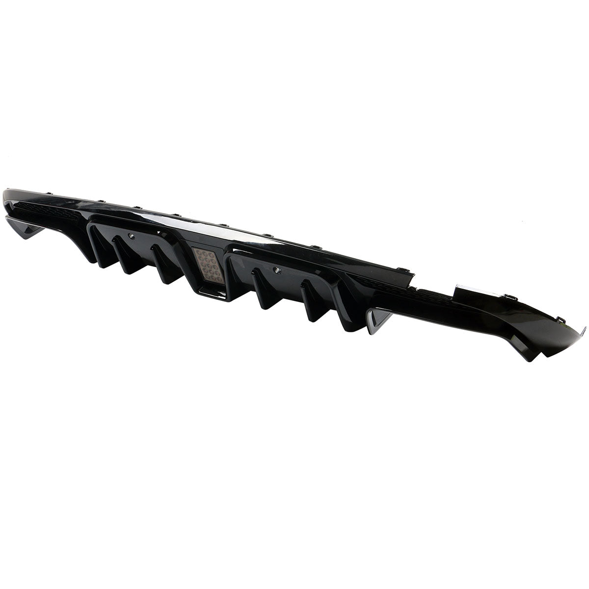 2015-2018 Benz W205 C-Class C63 AMG Gloss Black Rear Diffuser