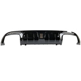 2015-2018 Benz W205 C-Class C63 AMG Gloss Black Rear Diffuser