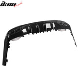 2022-2026 Benz C-Class W206 Sedan C63 Style Gloss Black Rear Diffuser PP + Exhaust Tips