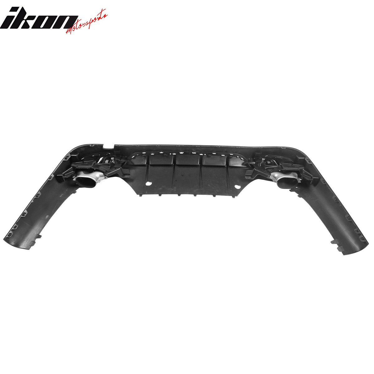 2024-2026 Benz E-Class W214 Sedan E53 Style Gloss Black Rear Diffuser PP + Exhaust Tips