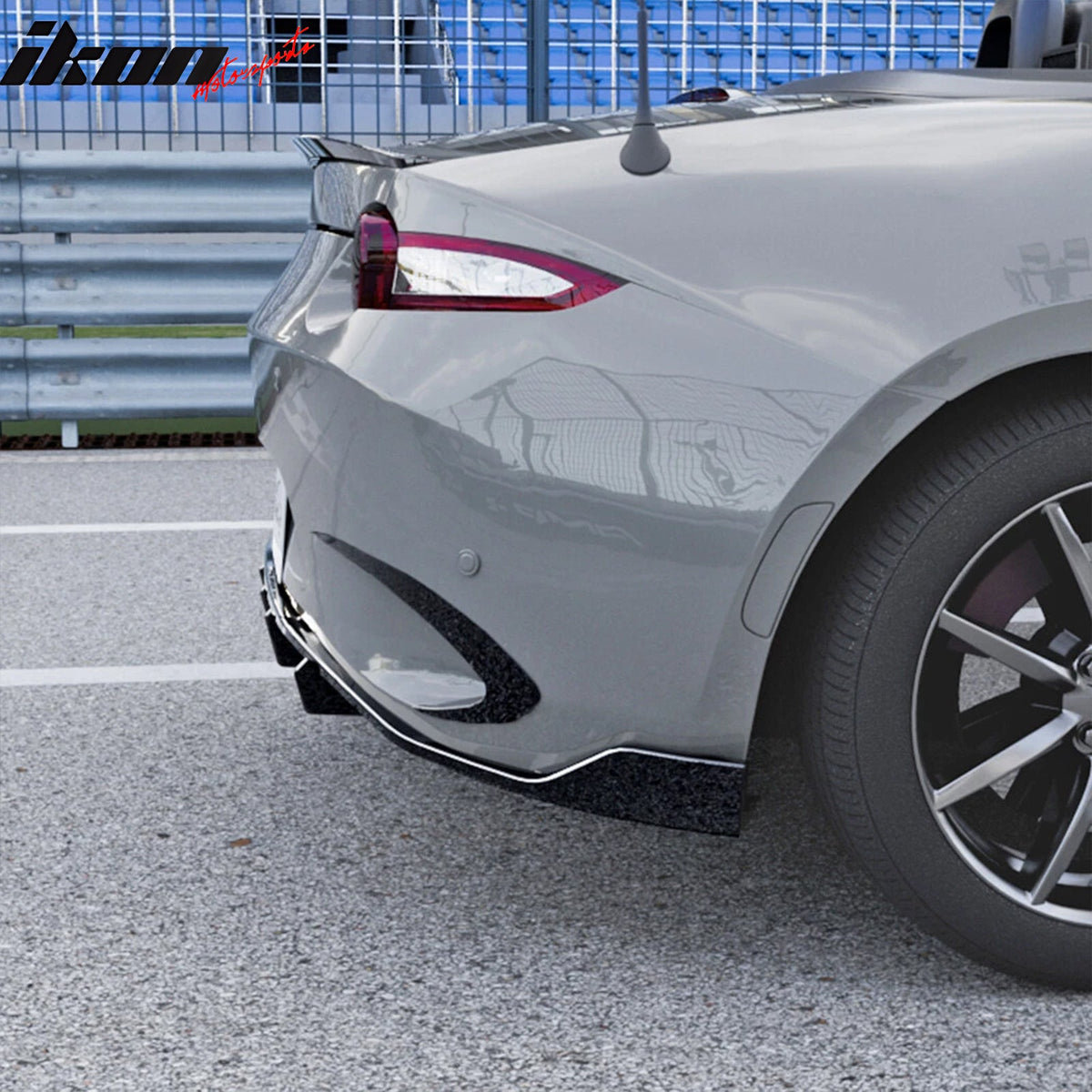 2016-2026 Mazda MX-5 Miata Gloss Black IKON Style Rear Bumper Diffuser ABS 3PCS