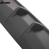 2009-2015 Nissan Maxima ST Style Unpainted Rear Bumper Diffuser PU