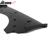 2022-2025 Subaru WRX Unpainted Black STI Style Rear Bumper Lip PP