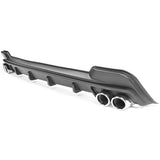 2020-2022 Toyota Corolla L LE XLE Rear Diffuser Silver Lower Trim Tips