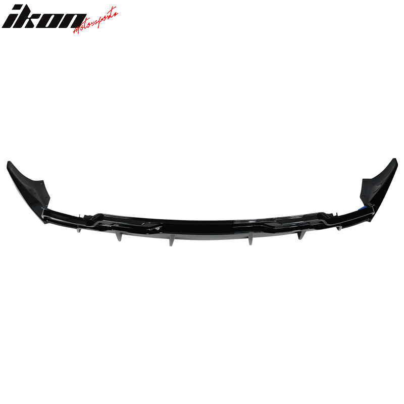 2017-2024 Tesla Model 3 Rear Diffuser with Aprons  IKON Style 3PC