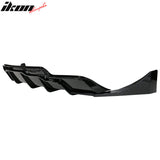 2017-2024 Tesla Model 3 Rear Diffuser with Aprons  IKON Style 3PC