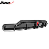 2017-2024 Tesla Model 3 IKON Style Rear Diffuser W/ LED PP
