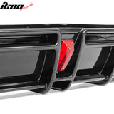 2017-2024 Tesla Model 3 IKON Style Rear Diffuser W/ LED PP