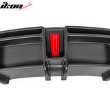 2017-2024 Tesla Model 3 IKON Style Rear Diffuser W/ LED PP