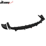 2024-2026 Tesla Model 3 5PCS Rear Bumper Lip Diffuser W/LED Light Lower Valance Exterior Auto Parts Painted Gloss Black PP Polypropylene