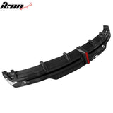 2016-2021 Tesla Model S Rear Diffuser Lip W/ LED Brake Light Lamp Carbon Fiber Print PP