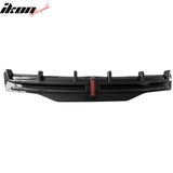 2016-2021 Tesla Model X Rear Diffuser Lip W/ LED Brake Light Lamp Carbon Fiber Print PP