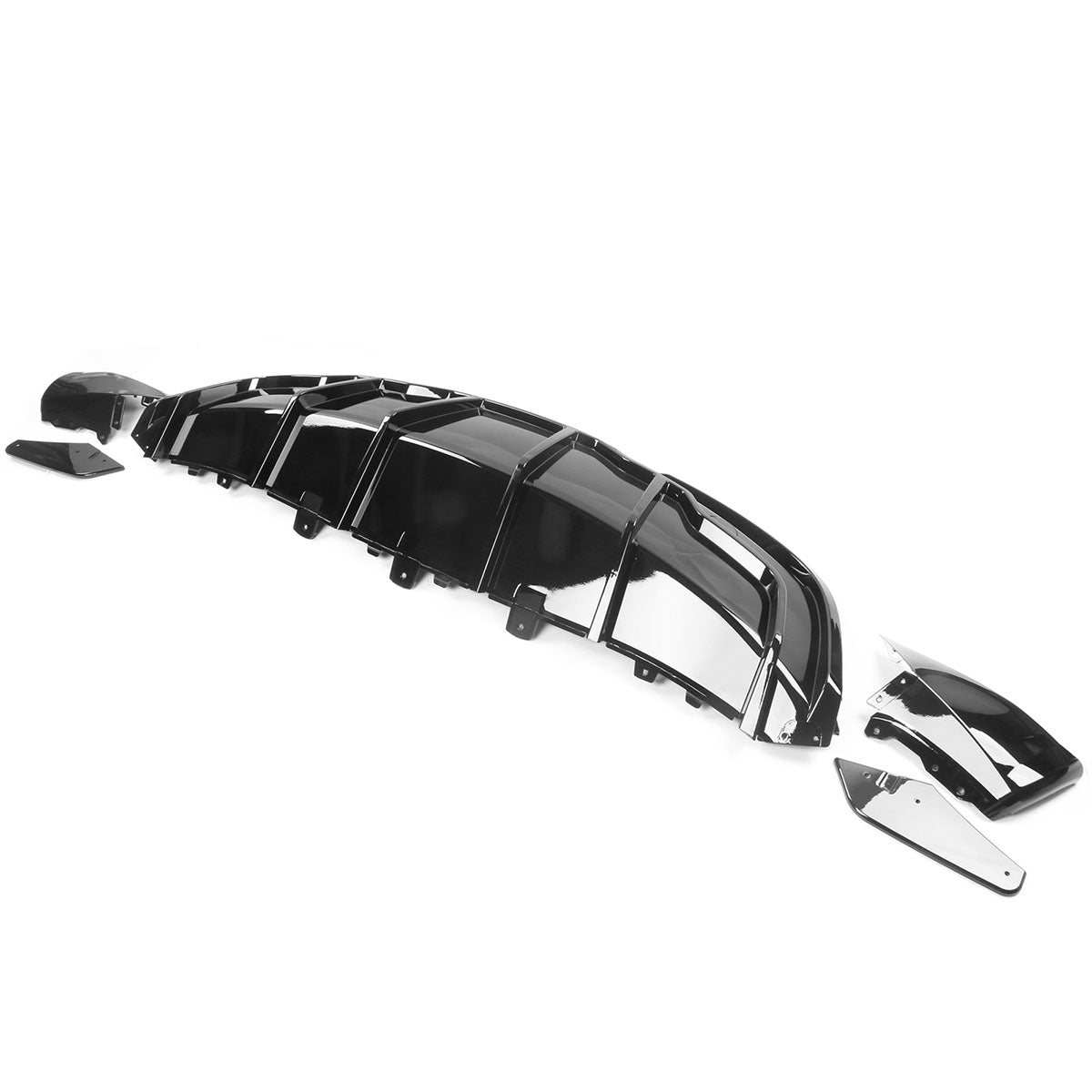 2020-2024 Tesla Model Y Rear Diffuser Shark Fin Splitter