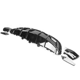 2020-2024 Tesla Model Y Rear Diffuser Shark Fin Splitter