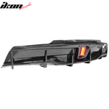 2020-2024 Tesla Model Y Rear Diffuser IKON Style W/ LED PP