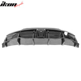 2020-2024 Tesla Model Y Rear Diffuser IKON Style W/ LED PP