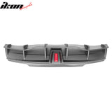 2020-2024 Tesla Model Y Rear Diffuser IKON Style W/ LED PP