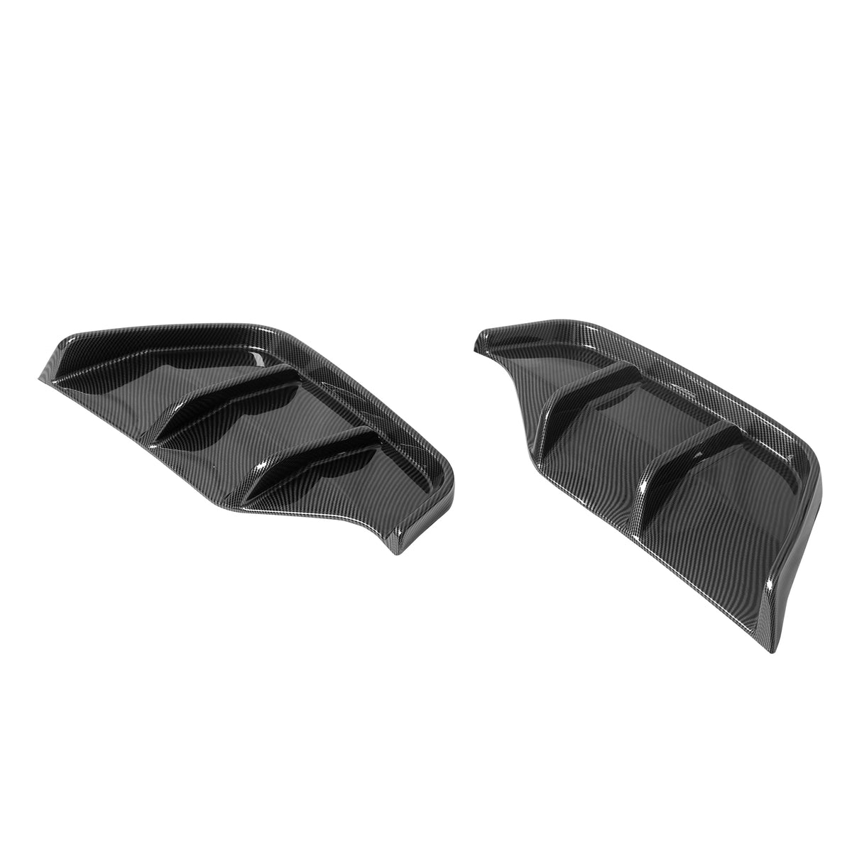2025-2026 Tesla Model Y Juniper Rear Bumper Aprons Carbon Fiber Print