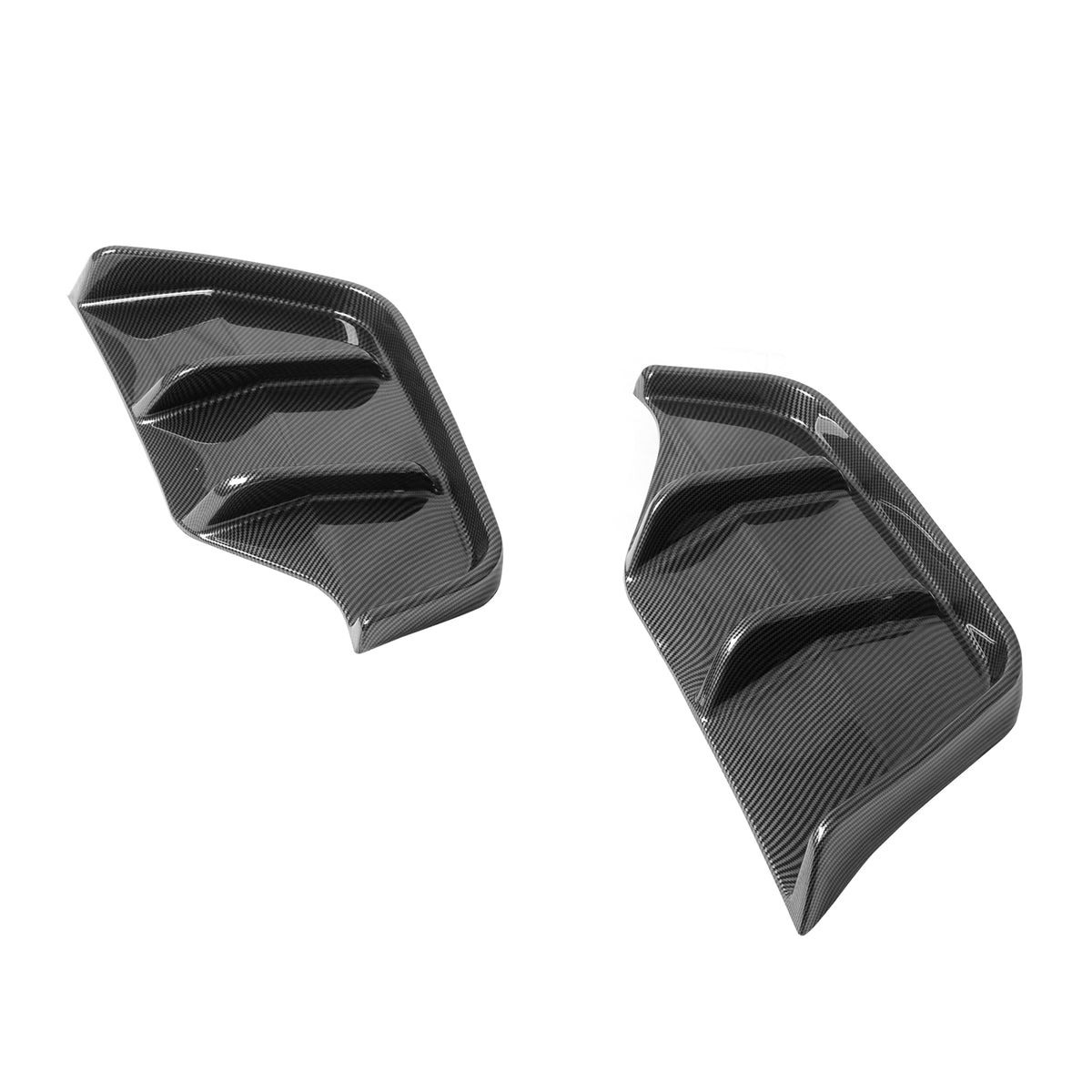 2025-2026 Tesla Model Y Juniper Rear Bumper Aprons Carbon Fiber Print