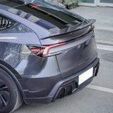 2025-2026 Tesla Model Y Juniper Rear Bumper Side Apron Matte Black Cap