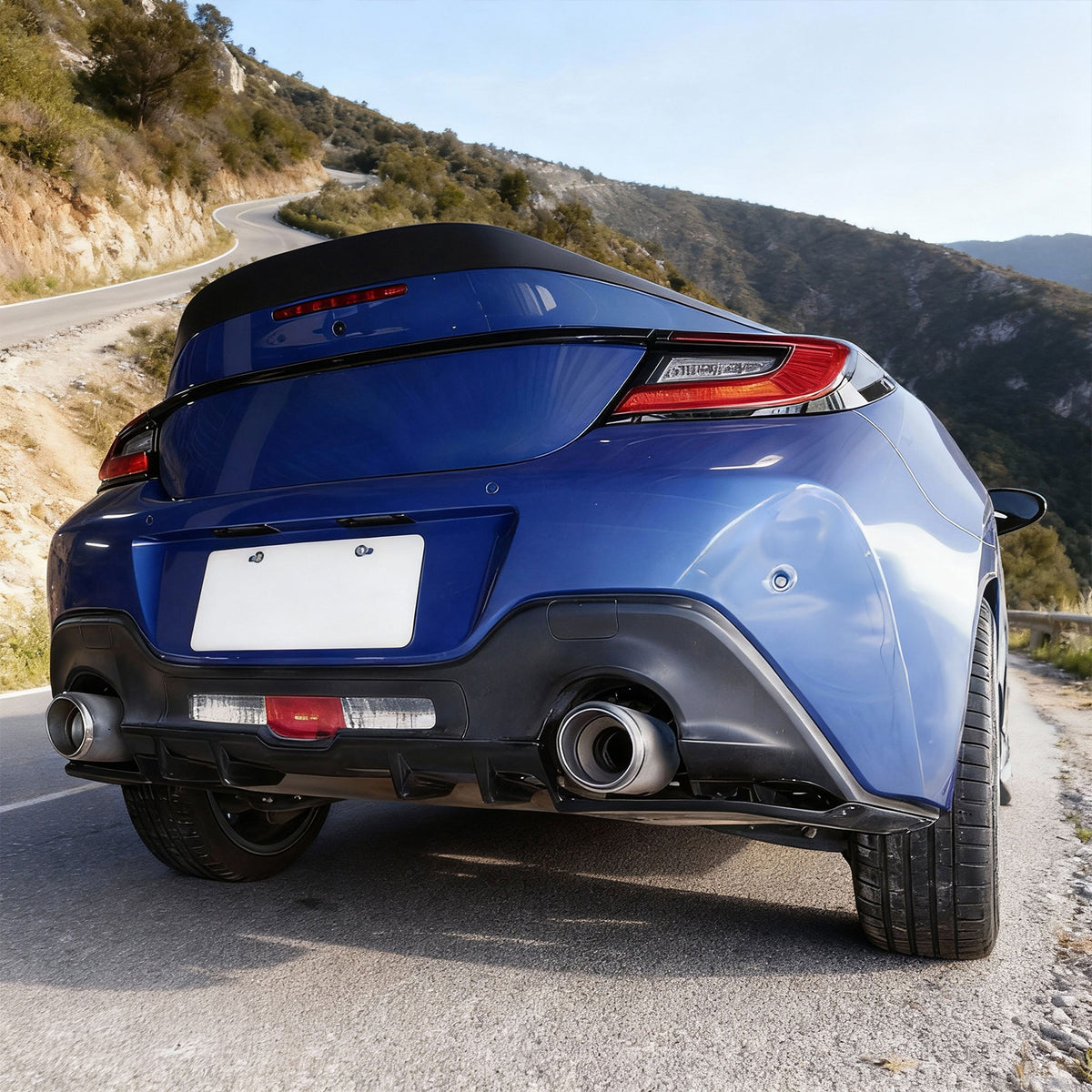 Rear Bumper Diffuser for Subaru BRZ& Toyota GR86 2022-2026 Akea Style PU