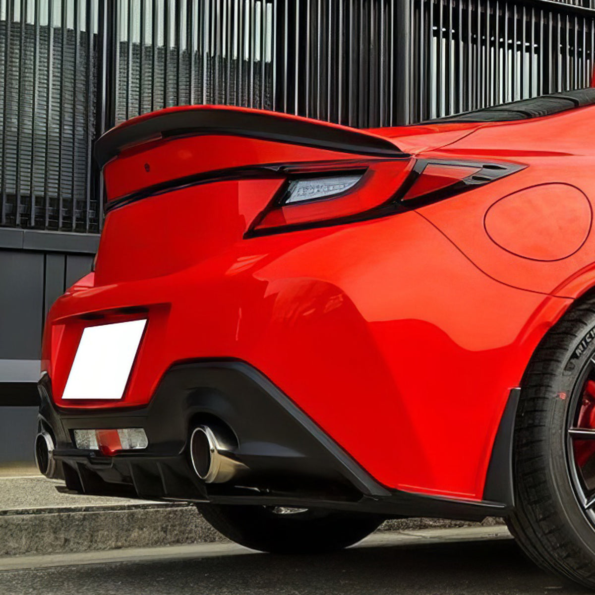 Rear Bumper Diffuser for Subaru BRZ& Toyota GR86 2022-2026 Akea Style PU