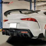 2020-2025 Toyota GR Supra AG Style Rear Diffuser Gloss Carbon Fiber