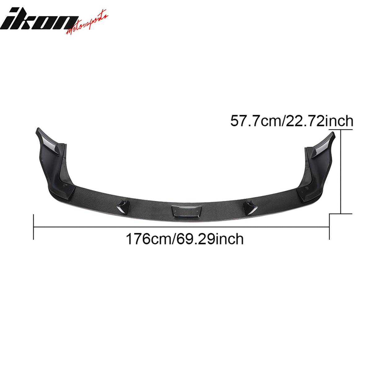 2020-2025 Toyota GR Supra MZ Spped Rear Bumper Lip Gloss Carbon Fiber