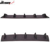 2003-2008 BMW Z4 E85 V1 Style Matte Black Rear Bumper Lip Diffuser ABS