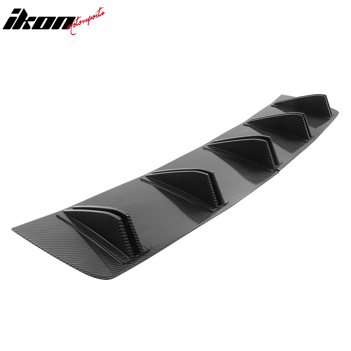 Universal Rear Bumper Diffuser Shark Fin 2PCS Design 33 PP